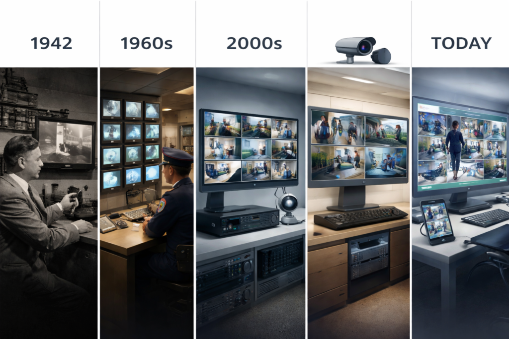 CCTV क्या है? पूरी जानकारी 2 CCTV का इतिहास