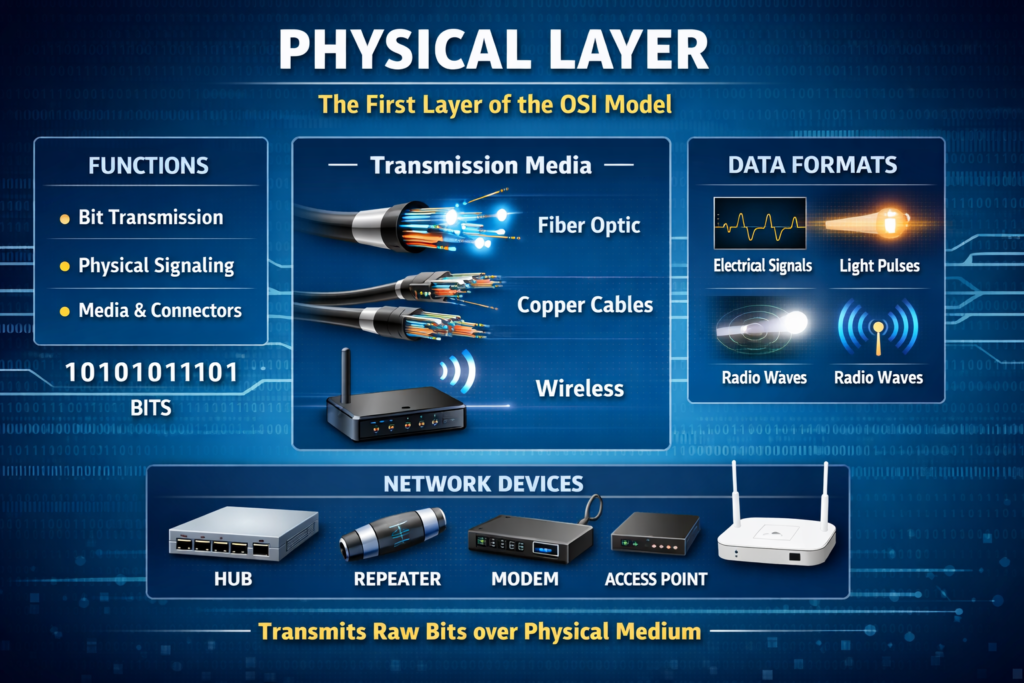 OSI Model क्या है? 2 Physical Layer