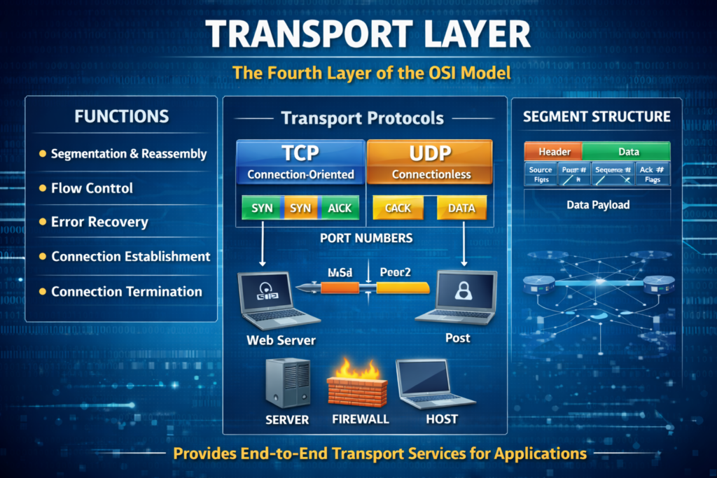 OSI Model क्या है? 5 Transport Layer