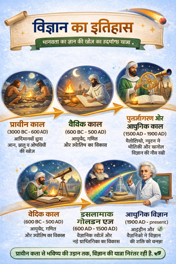 विज्ञान क्या है? 3 इतिहास History of Science
