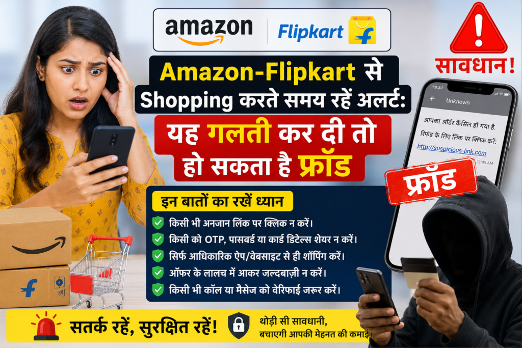 Amazon-Flipkart Shopping Fraud Alert: