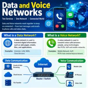 data and voice network